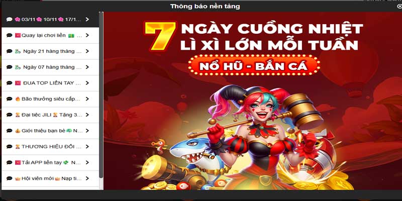 Nohu90 - Khái niệm, cách thức hoạt động Khuyến mãi hàng tuần